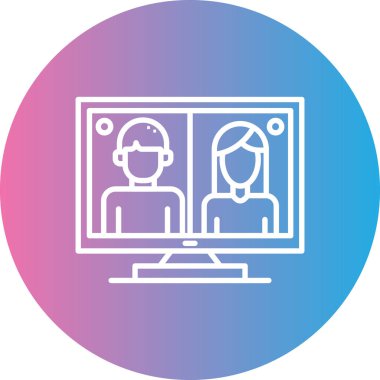 seo modern simgesinin vektör illüstrasyonu