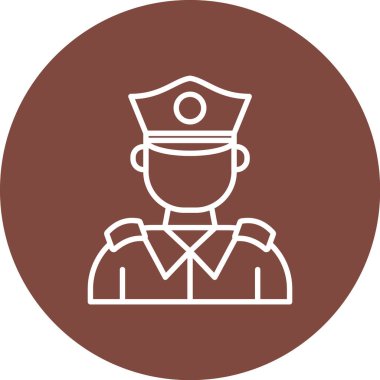 askeri simge vektör illüstrasyonu