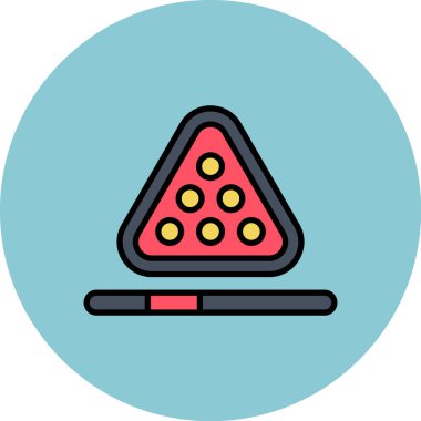 pizza. Web simgesi basit illüstrasyon