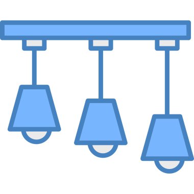 Avize lambası simgesi - taslak biçimi