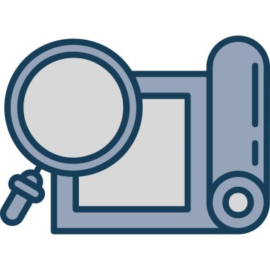 kamera simgesi vektör illüstrasyonu