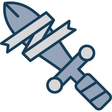 Uydu. Web simgesi basit illüstrasyon