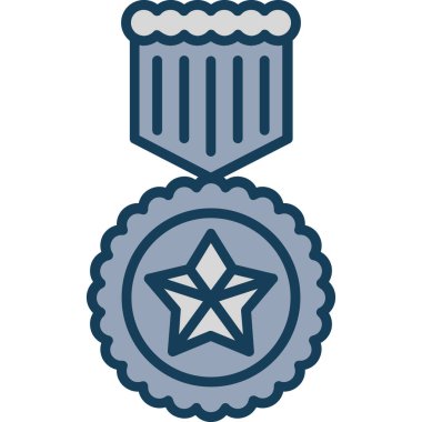 Bir çelenk simgesinin vektör çizimi