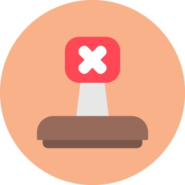 Hata. Web simgesi basit tasarım