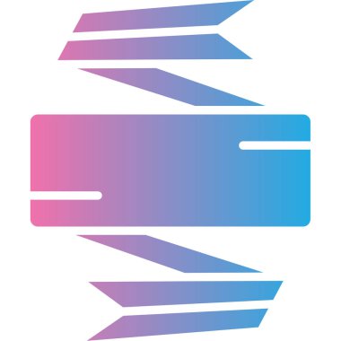 Modern bir simgenin vektör illüstrasyonu