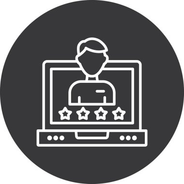 seo modern simgesinin vektör illüstrasyonu