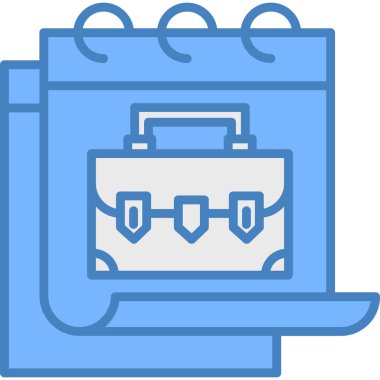 Sırt çantası simgesi doldurulmuş - taslak biçimi