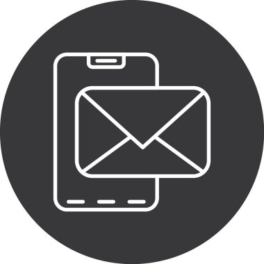 posta simgesi. e-posta. vektör illüstrasyonu