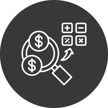 seo modern simgesinin vektör illüstrasyonu