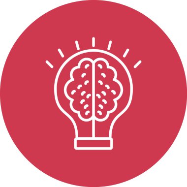 ampul simgesi vektör illüstrasyonu