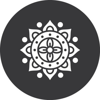 Modern simgenin vektör illüstrasyonu