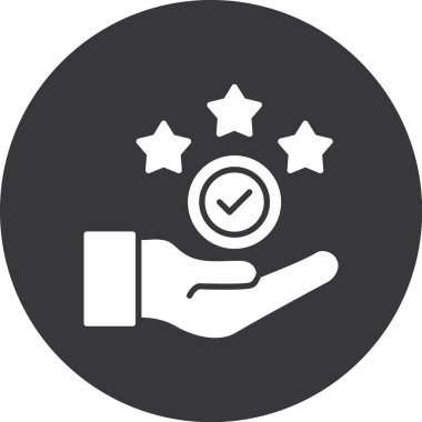 Ödül rozeti ikonu. vektör illüstrasyonu