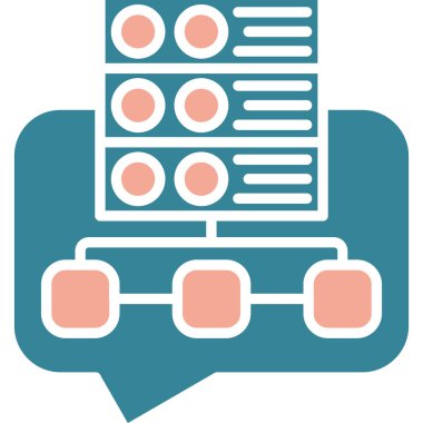 ağ paylaşım simgesi çizimi