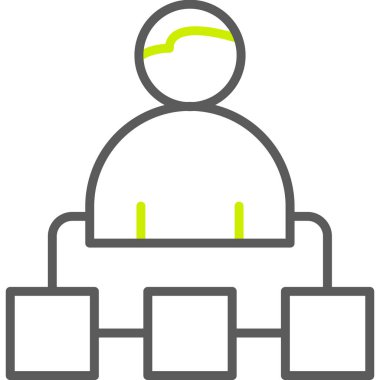 İş adamının vektör illüstrasyonu