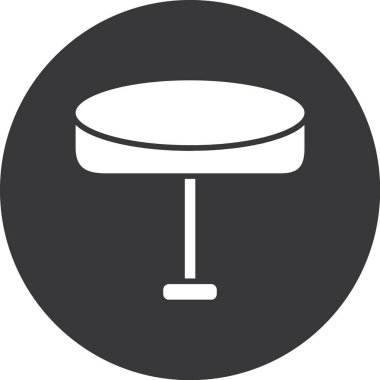 davul simgesi vektör illüstrasyonu