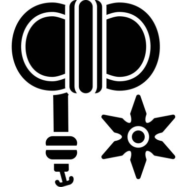 Güneş. Web simgesi basit illüstrasyon