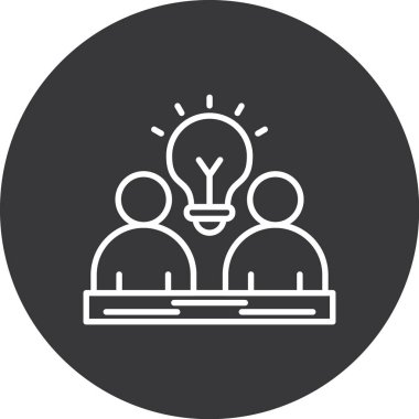 Modern eğitim ikonunun vektör illüstrasyonu