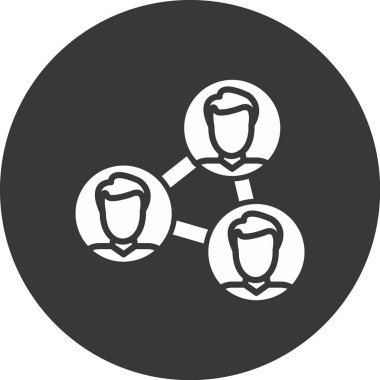 modada izole edilmiş arkaplanda bağlantı ağ simgesi