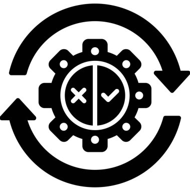 Simge vektör illüstrasyonu ayarlanıyor