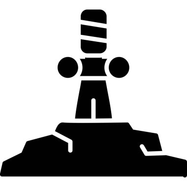 Robot robot simgesi. vektör illüstrasyonu