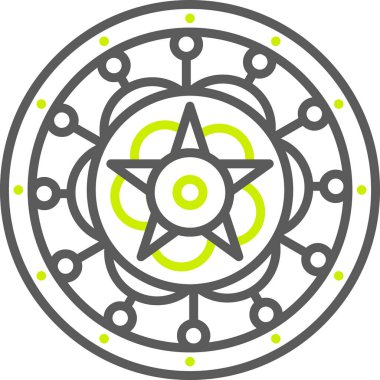 Pusula simgesi vektör resimlemesi