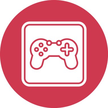 Oyun sahası. Web simgesi basit illüstrasyon