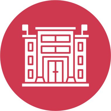 Yapı simgesinin vektör illüstrasyonu