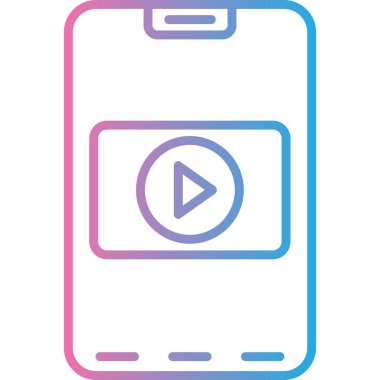 Vektör müzik simgesi illüstrasyonu