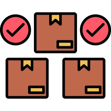 kontrol listesi simgesi vektör illüstrasyonu