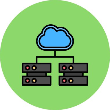 Büyük Veri, Her Kullanım İçin Basit Vektör Simgesi