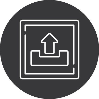 ok simgesinin vektör illüstrasyonu