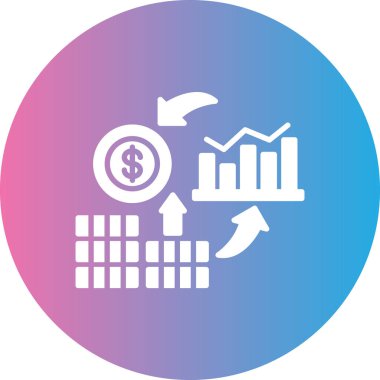 İş büyümesi simgesi, vektör illüstrasyonu