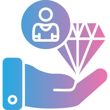 El sıkışma simgesi vektör illüstrasyonu