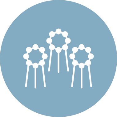 Modern simgenin vektör illüstrasyonu