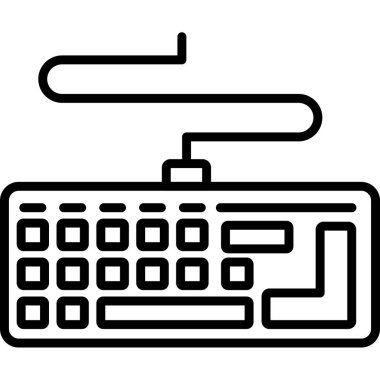 Bilgisayar klavyesi simgesi, özet biçimi