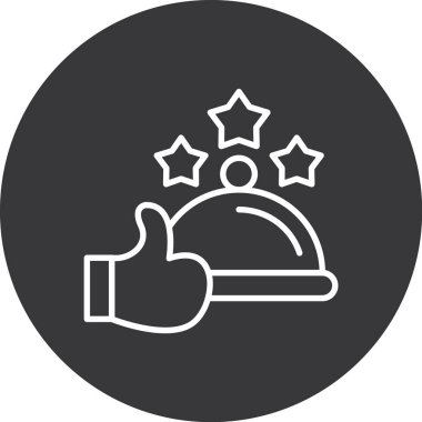 Modern simgenin vektör illüstrasyonu