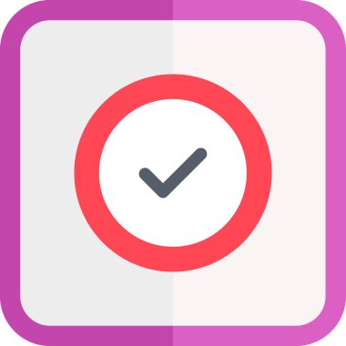 Saat ağı simgesi. Basit resimleme