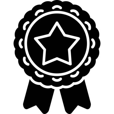 ödül rozeti simgesi vektör