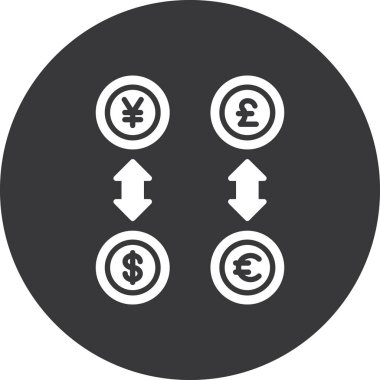 para birimi simgesi, siyah biçim