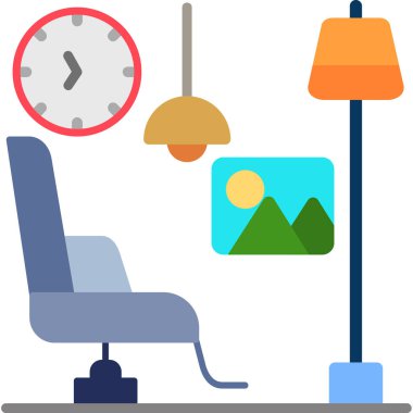 oturma odası ev simgesi