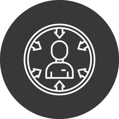 Vektör illüstrasyonu, simge ögesi arkaplanı