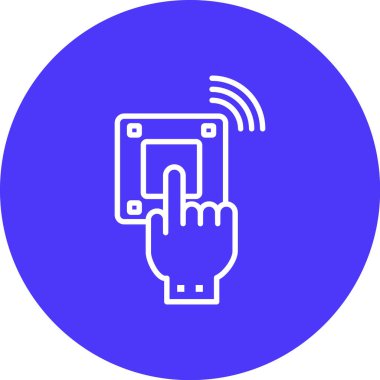 Seo simgesinin vektör illüstrasyonu