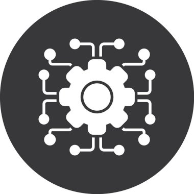 seo modern simgesinin vektör illüstrasyonu