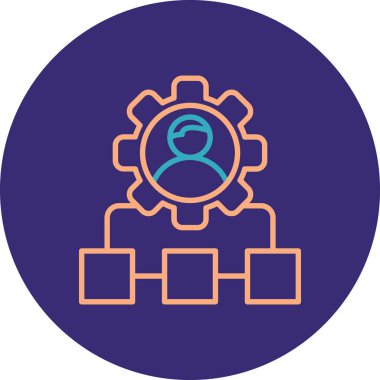 seo modern simgesinin vektör illüstrasyonu