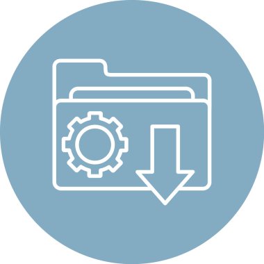 seo modern simgesinin vektör illüstrasyonu