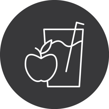 Modern simgenin vektör illüstrasyonu