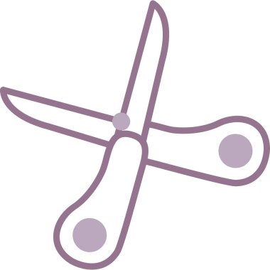 iğne dikiş ipliği simgesi düz biçimli