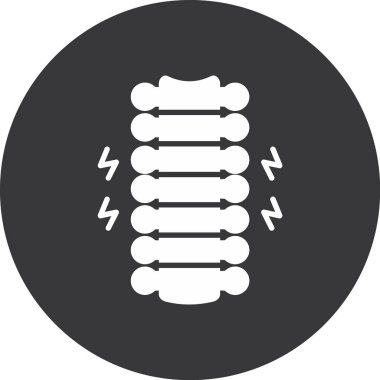 Modern simgenin vektör illüstrasyonu