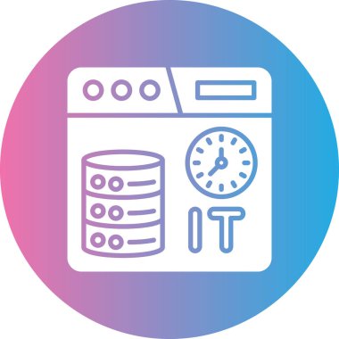 seo modern simgesinin vektör illüstrasyonu