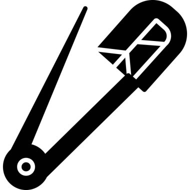 bıçak bıçak simgesi taslak biçimi